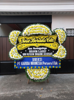 Papan Bunga Duka di Gumpa
