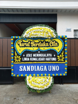 Papan Bunga Duka di Gumpa
